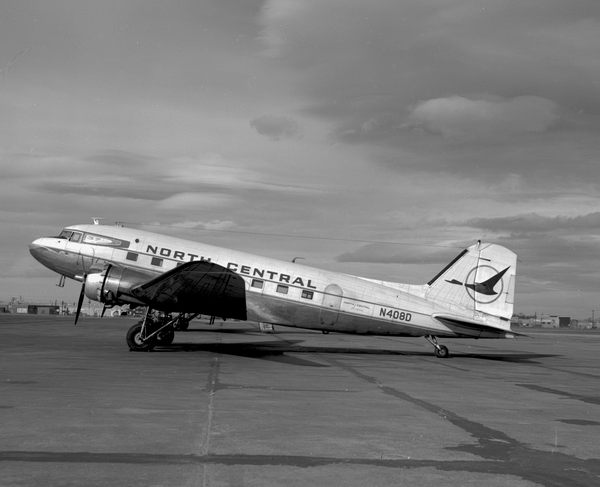 North Central Airlines Douglas DC-3-210D  N408D