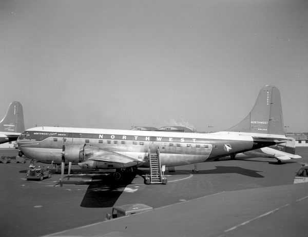Northwest Orient Airlines Boeing 377-10-30 Stratocruiser N74604