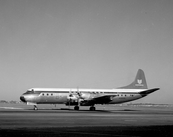 Northwest Orient Airlines Lockheed L-188C Electra N122US
