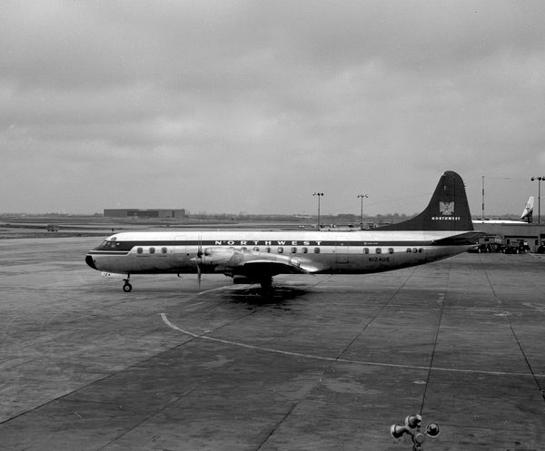 Northwest Orient Airlines Lockheed L-188C Electra N124US