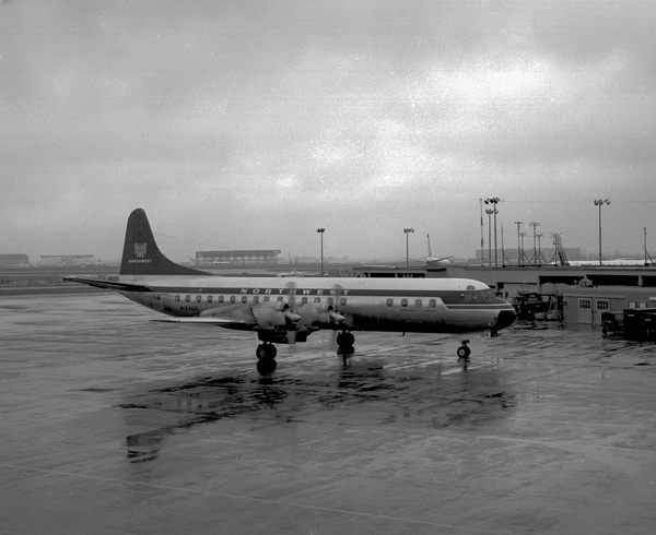 Northwest Orient Airlines Lockheed L-188C Electra N124US