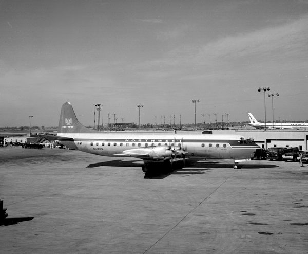Northwest Orient Airlines Lockheed L-188C Electra N128US