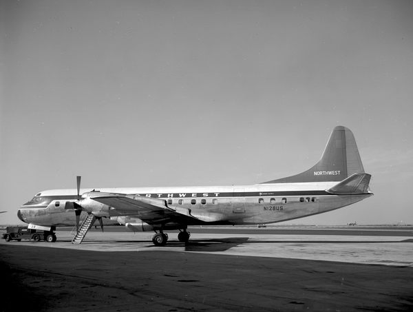 Northwest Orient Airlines Lockheed L-188C Electra N128US