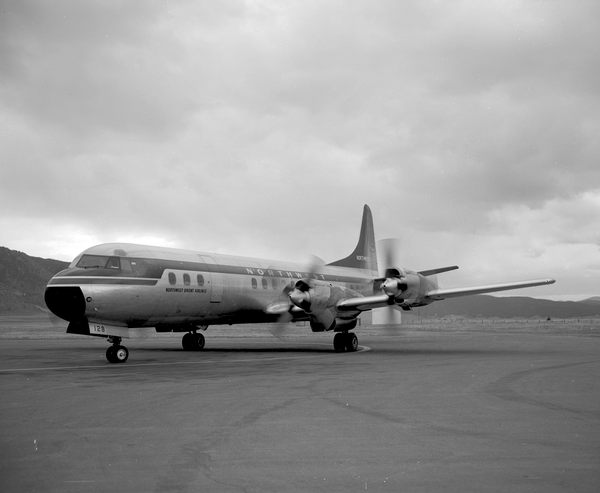 Northwest Orient Airlines Lockheed L-188C Electra N128US
