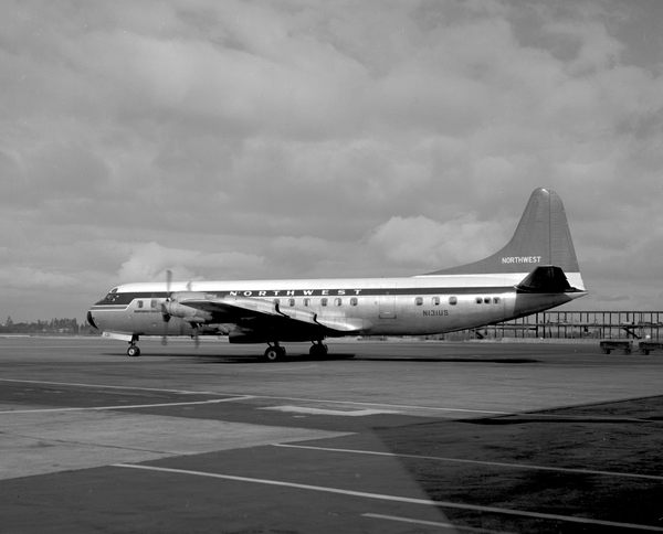 Northwest Orient Airlines Lockheed L-188C Electra N131US