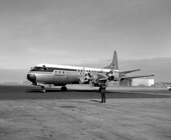 Northwest Orient Airlines Lockheed L-188C Electra N131US