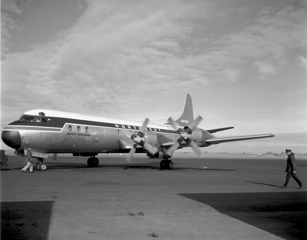 Northwest Orient Airlines Lockheed L-188C Electra N133US