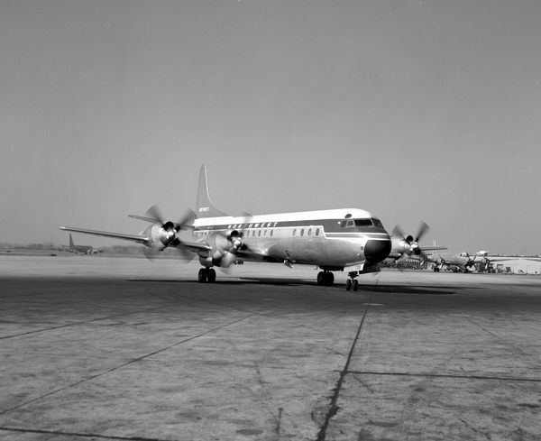 Northwest Orient Airlines Lockheed L-188C Electra N136US
