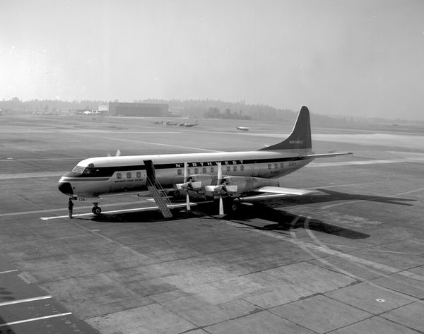 Northwest Orient Airlines Lockheed L-188C Electra N138US