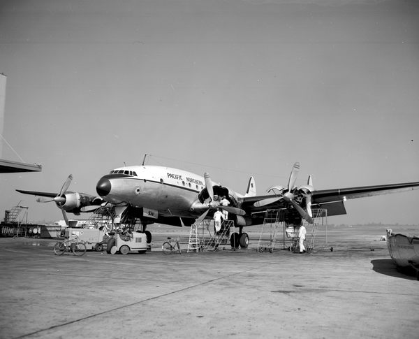 Pacific Northern Airlines Lockheed L-749A Constellation N1593V