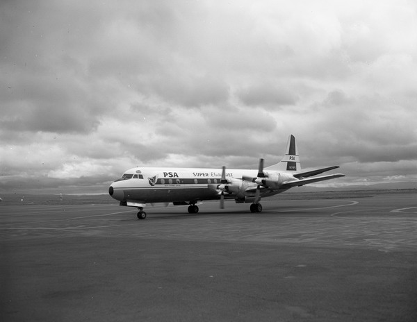 Pacific Southwest Airlines (PSA) Lockheed L-188A Electra N174PS