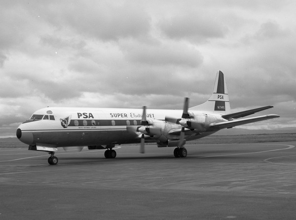 Pacific Southwest Airlines (PSA) Lockheed L-188A Electra N174PS