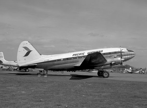 Pacific Western Airlines Curtiss C-46E Commando CF-PWE