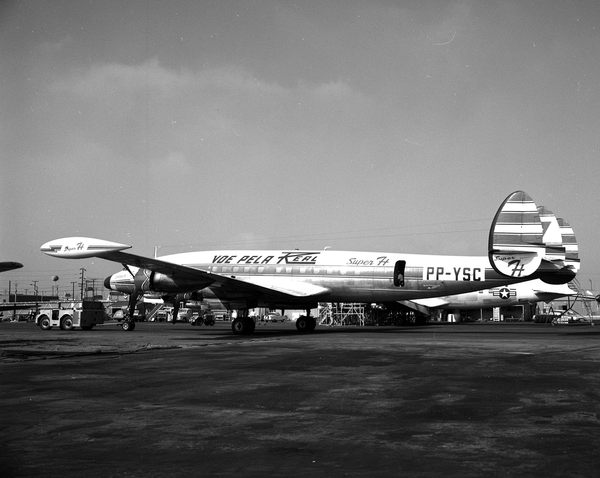 REAL Lockheed L-1049H Superconstellation PP-YSC