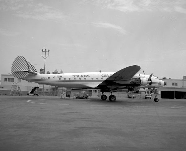 Trans California Lockheed L-749A Constellation N105A