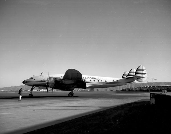 Trans California Lockheed L-749A Constellation N115A