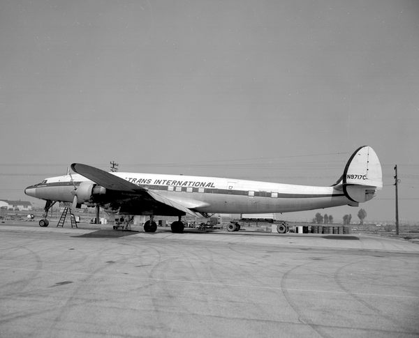 Trans International Lockheed L-1049G SuperConstellation N9717C
