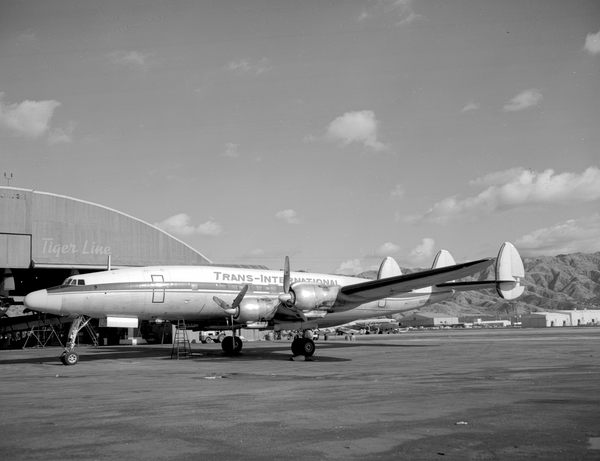 Trans International Lockheed L-1049H SuperConstellation N6924C