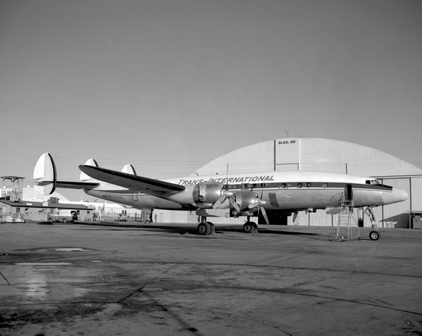 Trans International Lockheed L-1049H SuperConstellation N6924C