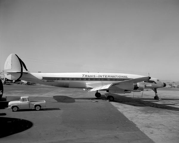 Trans International Lockheed L-1049H SuperConstellation N6925C