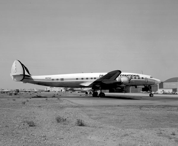 Trans International Lockheed L-1049G SuperConstellation N9751C