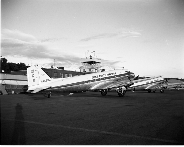 West Coast Airlines Douglas DC-3  N44585