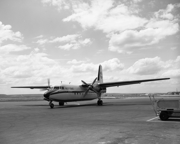 West Coast Airlines Fairchild F-27  N2711