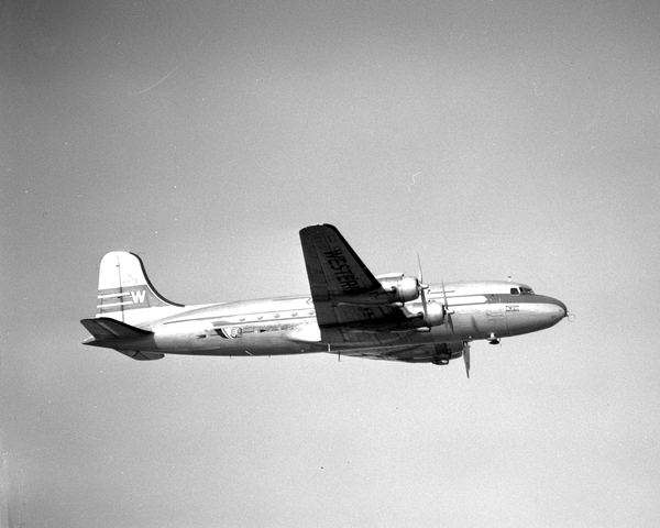 Western  Douglas DC-4 Skymaster N88721