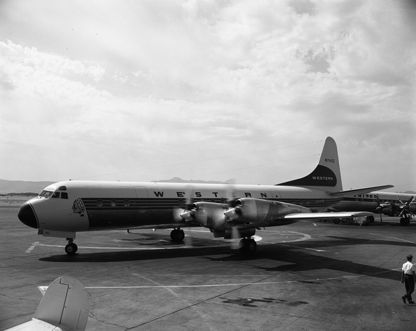 Western  Lockheed L-188 Electra N7143C