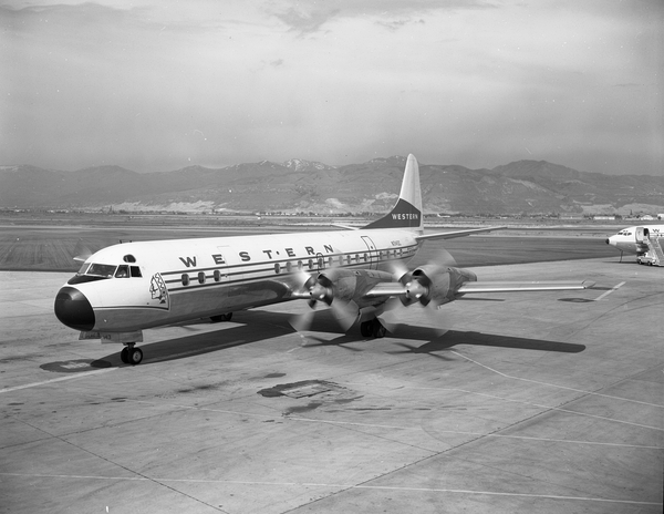 Western  Lockheed L-188 Electra N7143C