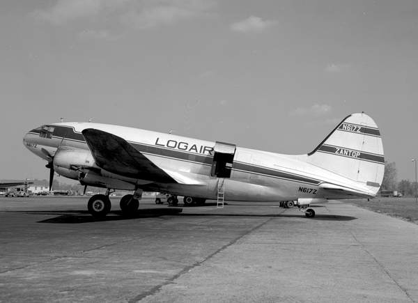 Zantop Air Transport Curtiss C-46 Commando N617Z