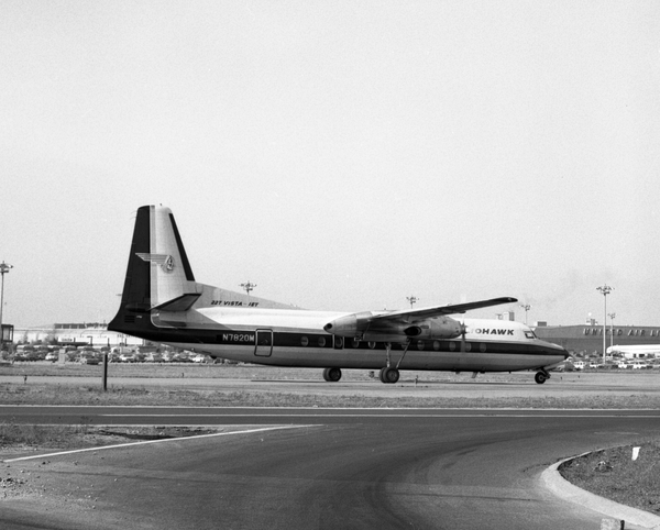 Mohawk  Fairchild Hiller FH-227B  N7820M