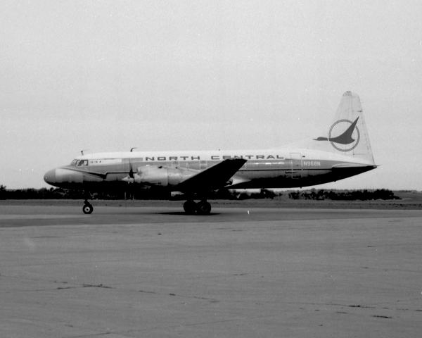 North Central Airlines Convair 580  N968N