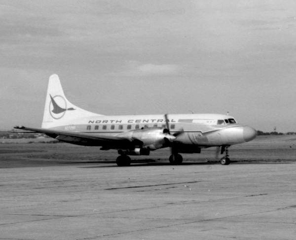 North Central Airlines Convair 580  N2729R