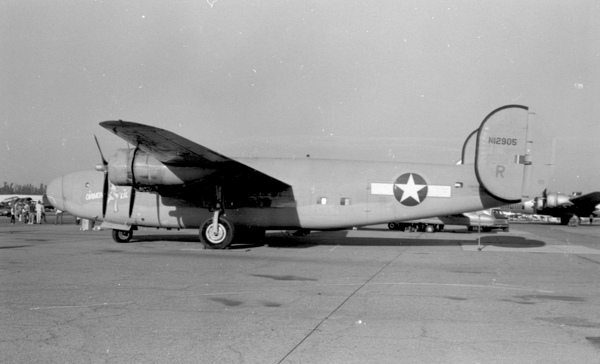 CAF Consolidated B-24A Liberator N12905