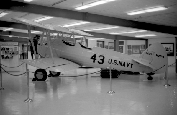 USN Stearman N2S-4  9681