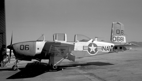 US Navy Beechcraft T-34B  Bu. 140681