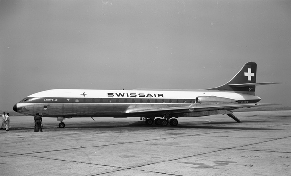 Swissair SUD SE 210 Caravelle Airliner HB-ICW