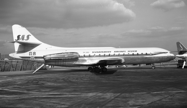 SAS SUD SE 210 Caravelle Airliner OY-KRC