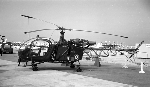 French Army SUD SE 3180 Helicopter 