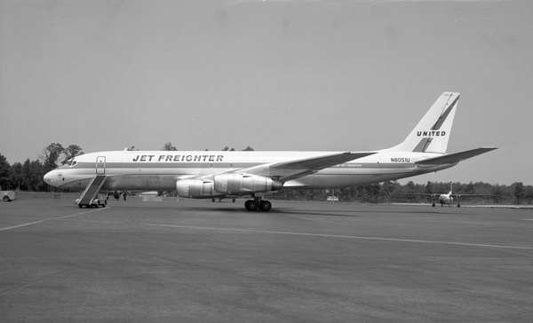 United Douglas DC-8-54F  N8051U