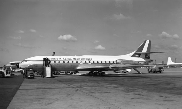 Soc.Aerea Mediterranea SUD Aviation SE-210 VIN Caravelle I-DABV