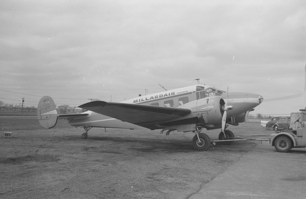Millardair Beechcraft E18S Twin Beech CF-IKM