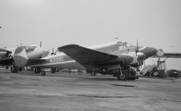  Beechcraft G18S Twin Beech N308C