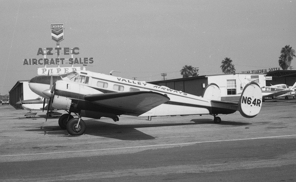Valley Airways Beechcraft D18S Twin Beech N64R