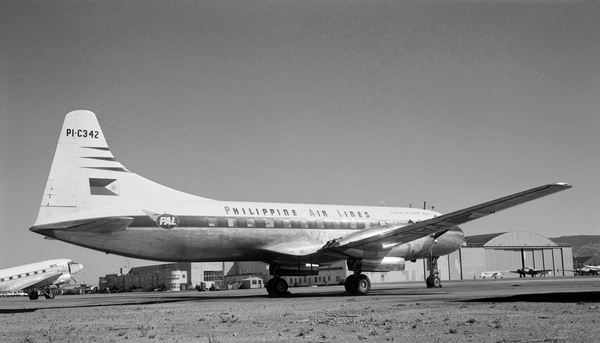 Philippine Air Lines Convair 340-42  PI-C-342