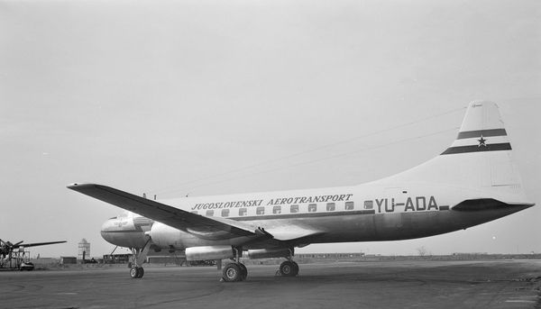 J.A.T.Jugosloveski A.T. Convair 340-58  YU-ADA