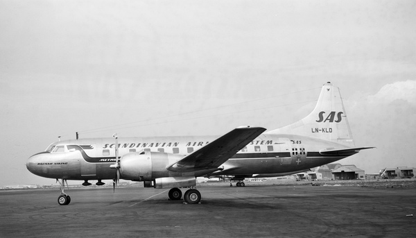 SAS Convair 440-75  LN-KLD