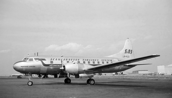 SAS Convair 440-75  LN-KLD