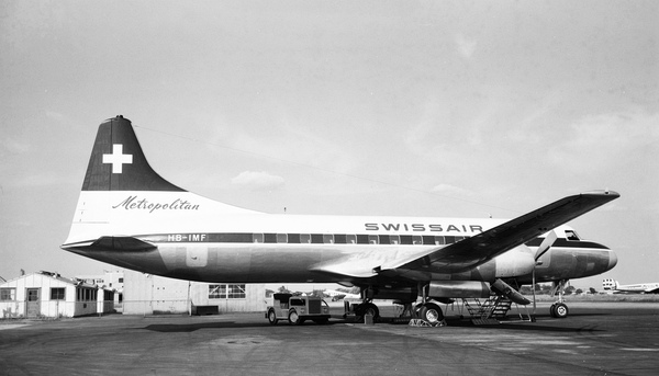 SAS Convair 440-75  SE-BST